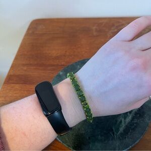 Y2K Boho Green Bracelet